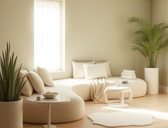 Salle de relaxation du spa Éclat